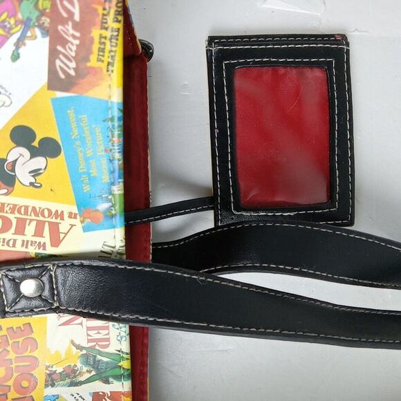 Disney Tote Diaper Kids Bag Purse Classic Movie Posters Vacation With ID Holder - Picture 5 of 7